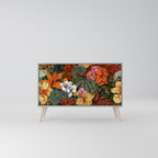 RADIANT FLORA Sideboard mit 2 Türen in Grau