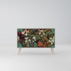 BOTANICAL EMERGENCE Sideboard mit 2 Türen in Grau