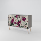 FLOWERET DREAM Sideboard mit 2 Türen in Grau