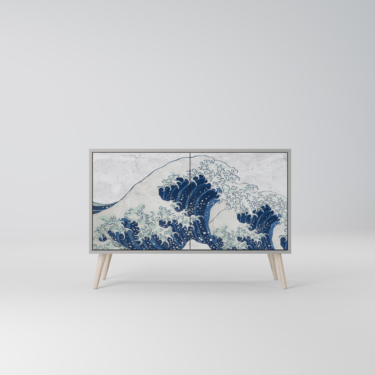 THE GREAT WAVE AT KANAGAWA 2-türiges Sideboard