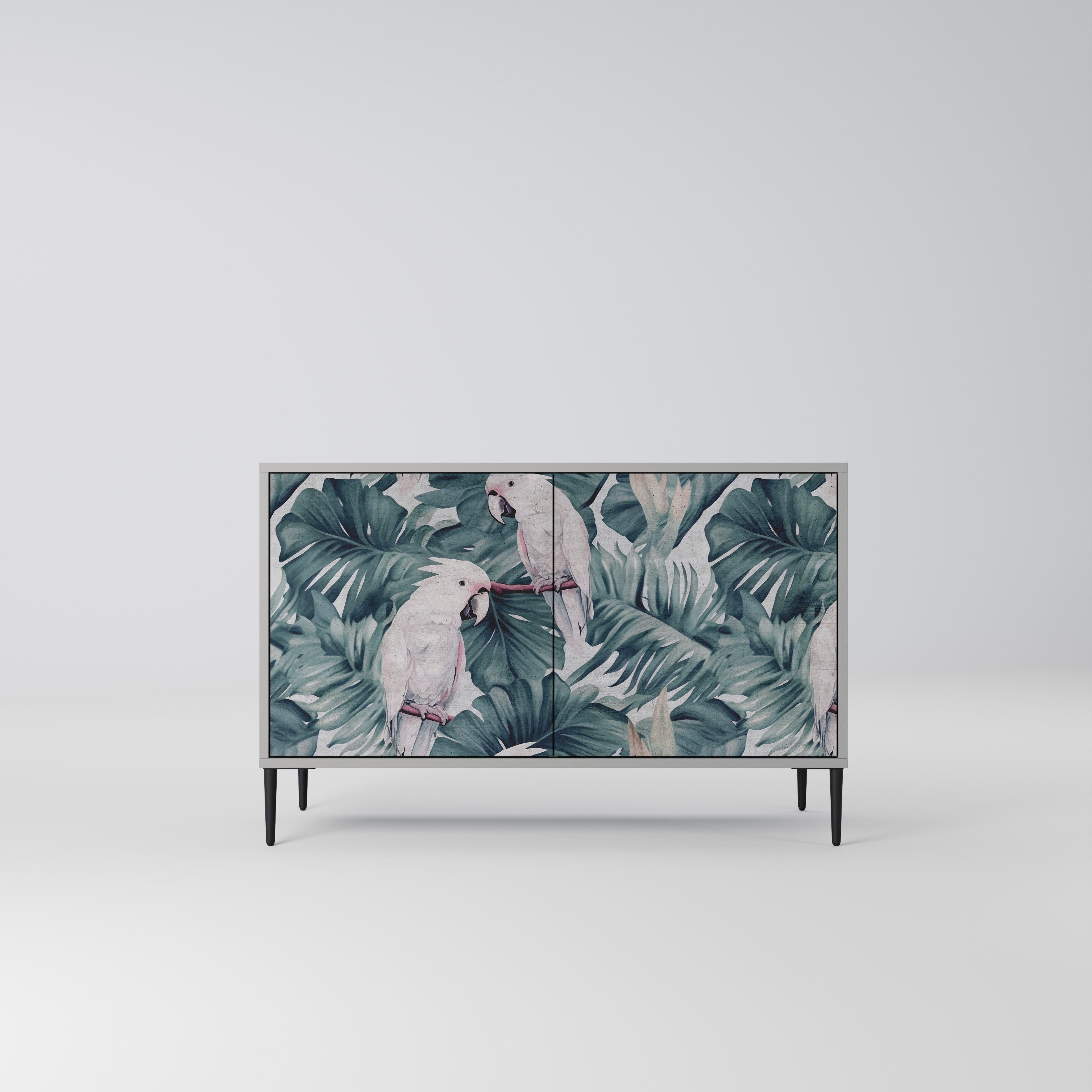 POPINJAY LOOK Sideboard mit 2 Türen in Grau