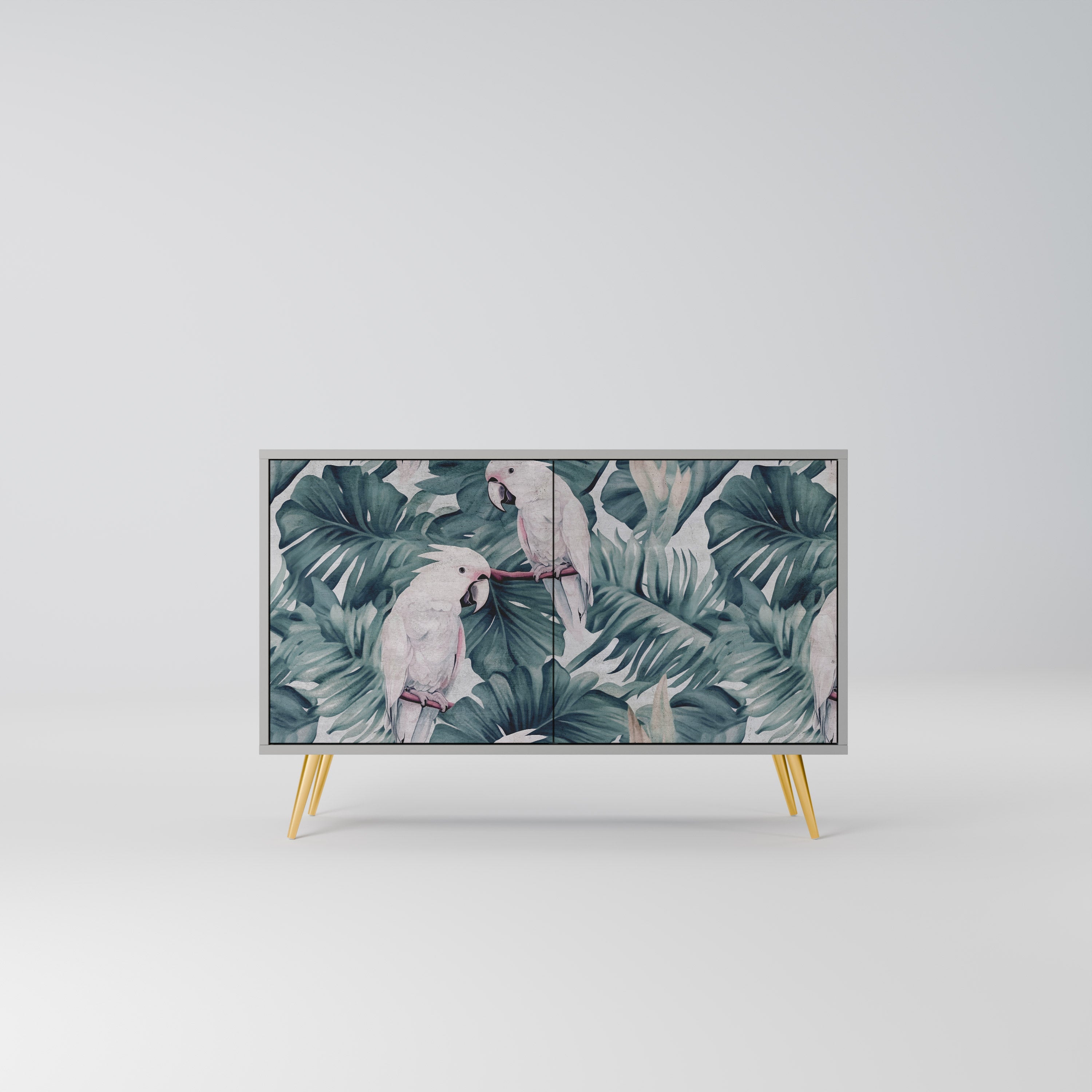 POPINJAY LOOK Sideboard mit 2 Türen in Grau