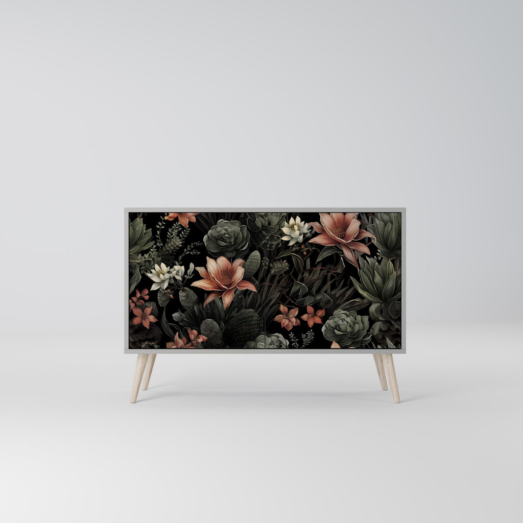 SECRET VERDURE Sideboard mit 2 Türen in Grau