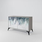 PALM VEIL Sideboard mit 2 Türen in Grau