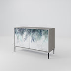 PALM VEIL Sideboard mit 2 Türen in Grau