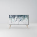 PALM VEIL Sideboard mit 2 Türen in Grau