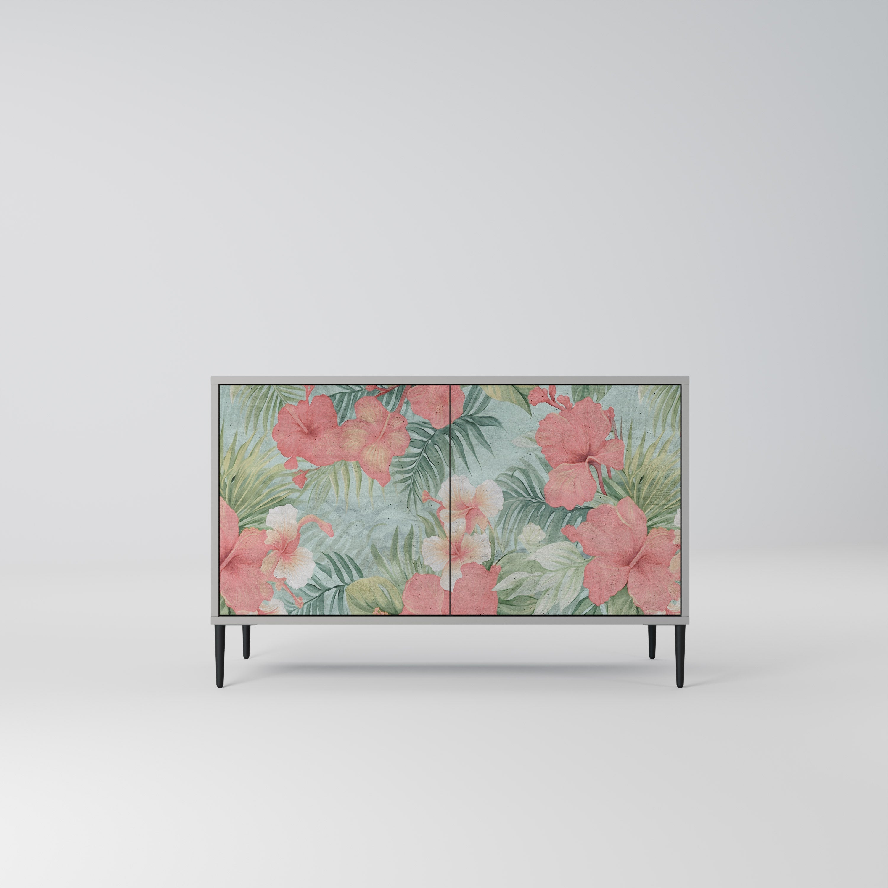 HAWAIIAN SPIRIT Sideboard mit 2 Türen in Grau