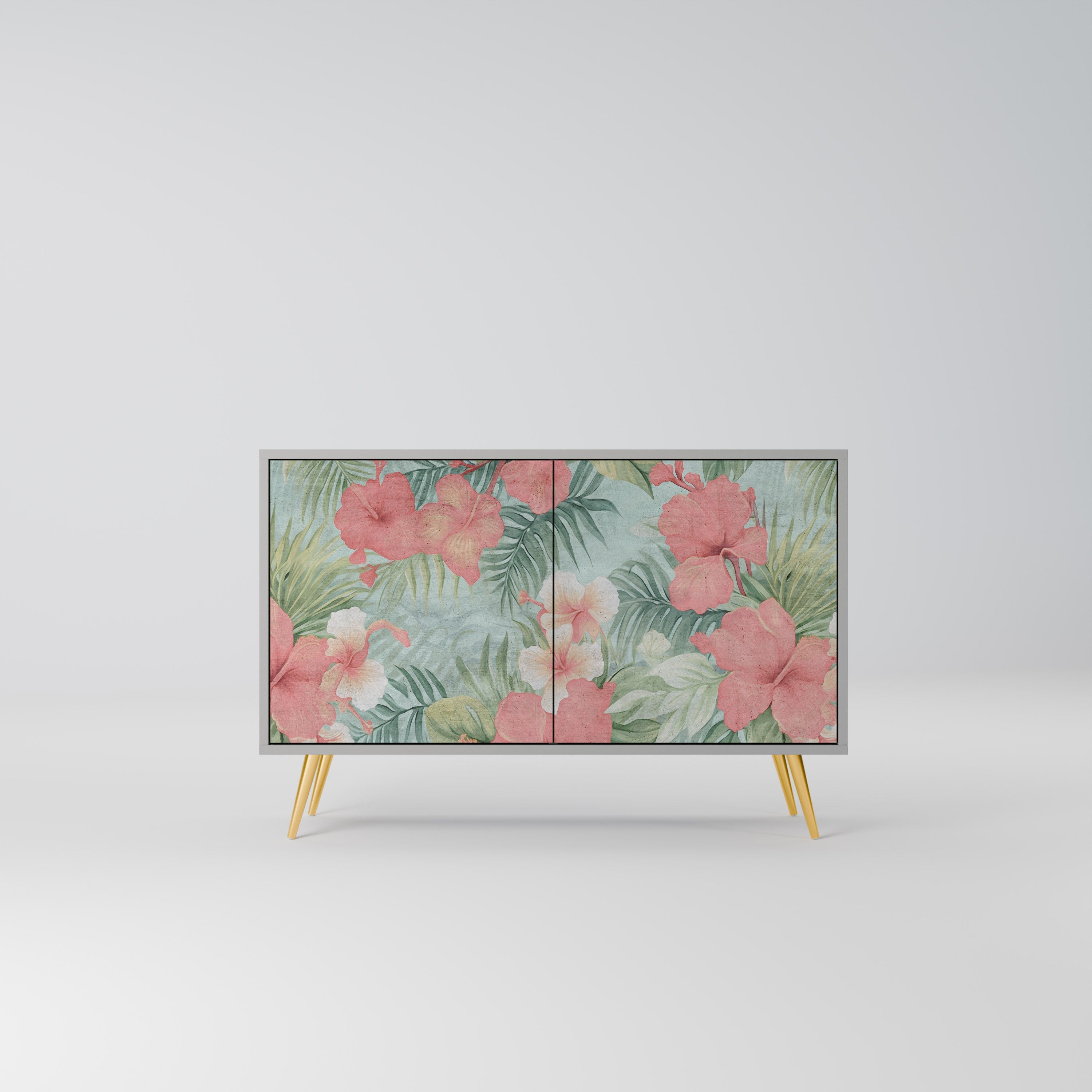 HAWAIIAN SPIRIT Sideboard mit 2 Türen in Grau