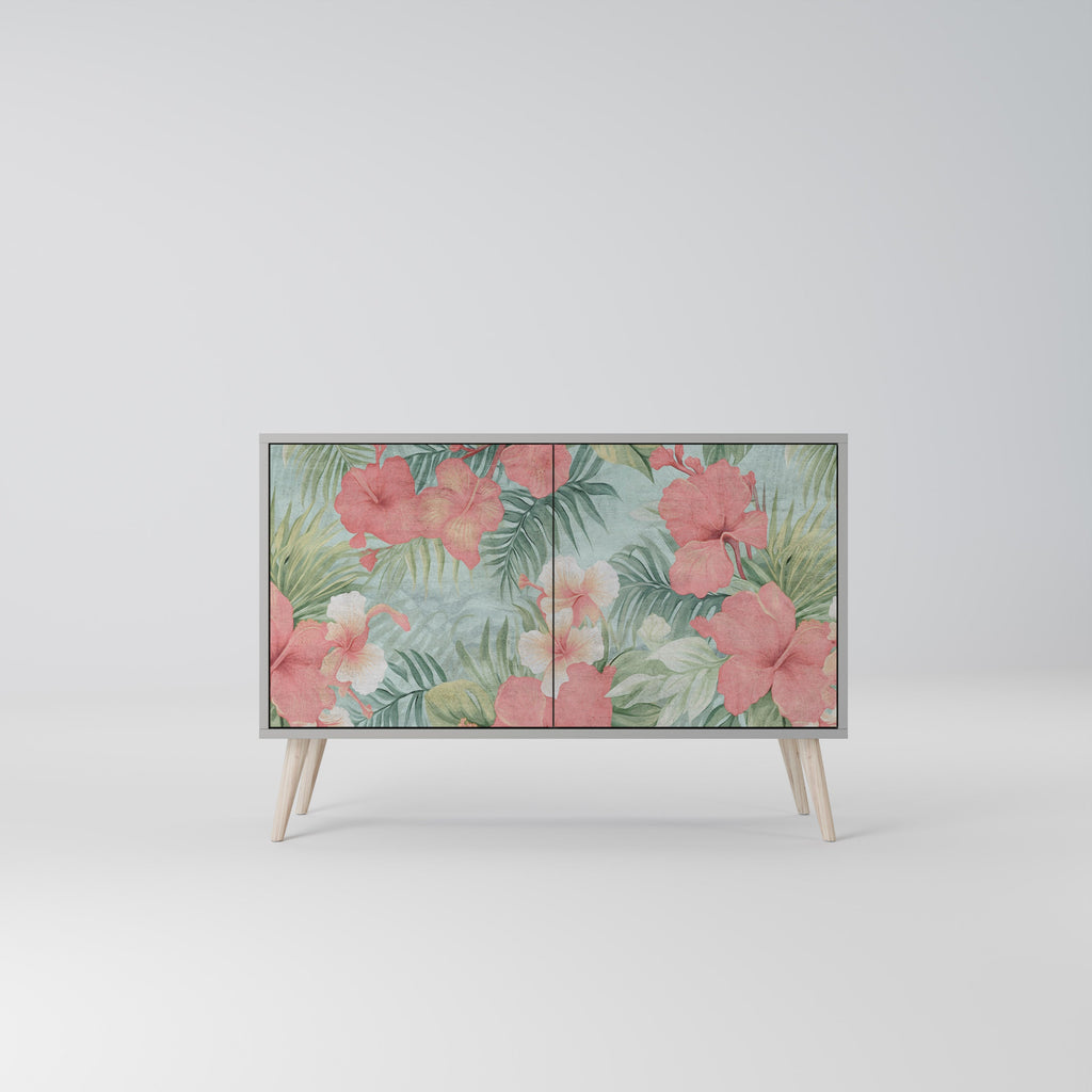 HAWAIIAN SPIRIT Sideboard mit 2 Türen in Grau
