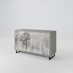FADE IN THE TREES Sideboard mit 2 Türen in Grau