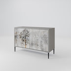 FADE IN THE TREES Sideboard mit 2 Türen in Grau