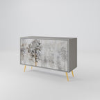 FADE IN THE TREES Sideboard mit 2 Türen in Grau
