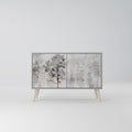 FADE IN THE TREES Sideboard mit 2 Türen in Grau