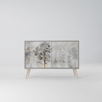FADE IN THE TREES Sideboard mit 2 Türen in Grau