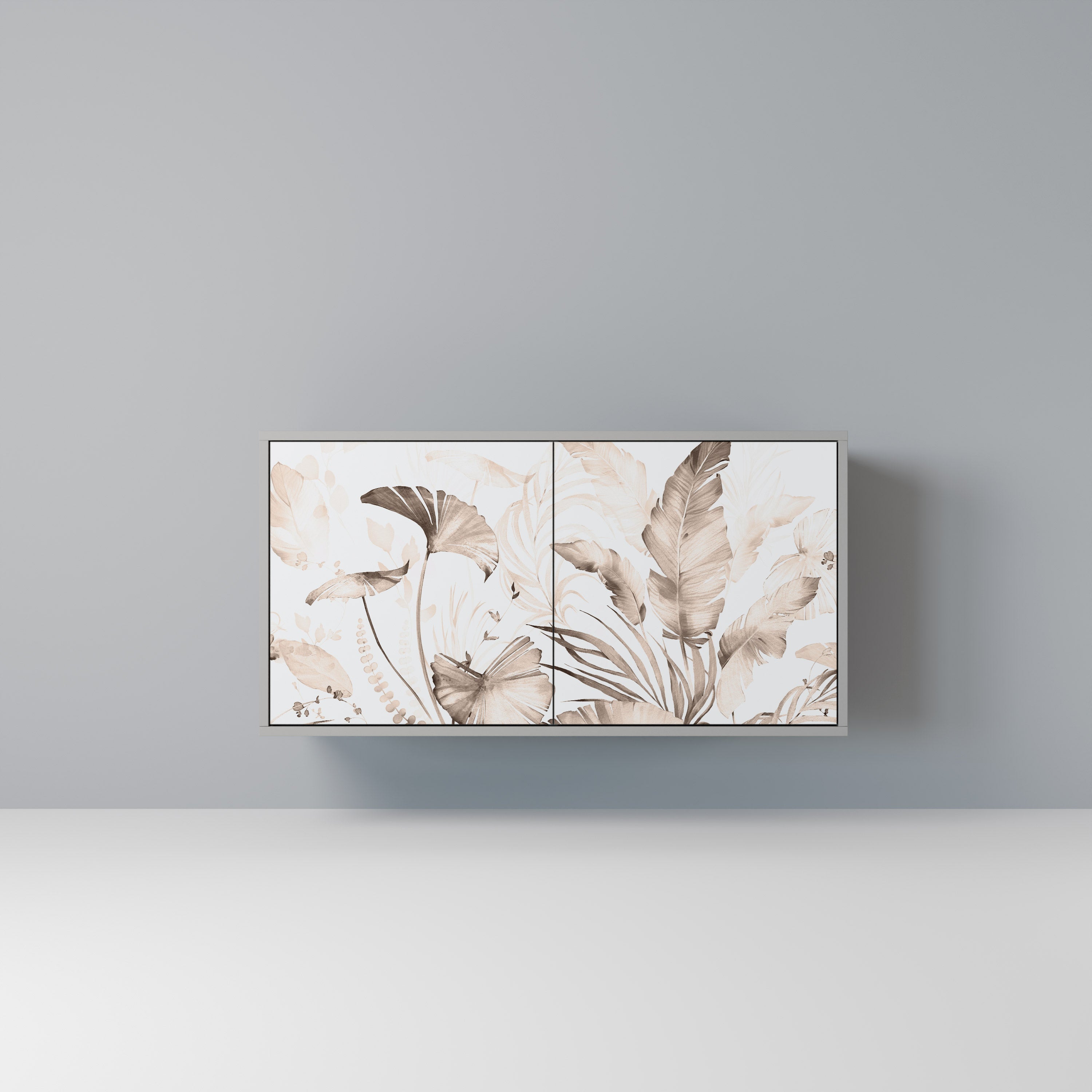 WILD TENDERNESS Sideboard mit 2 Türen in Grau