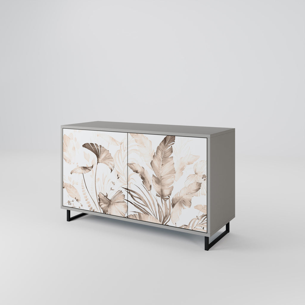 WILD TENDERNESS Sideboard mit 2 Türen in Grau