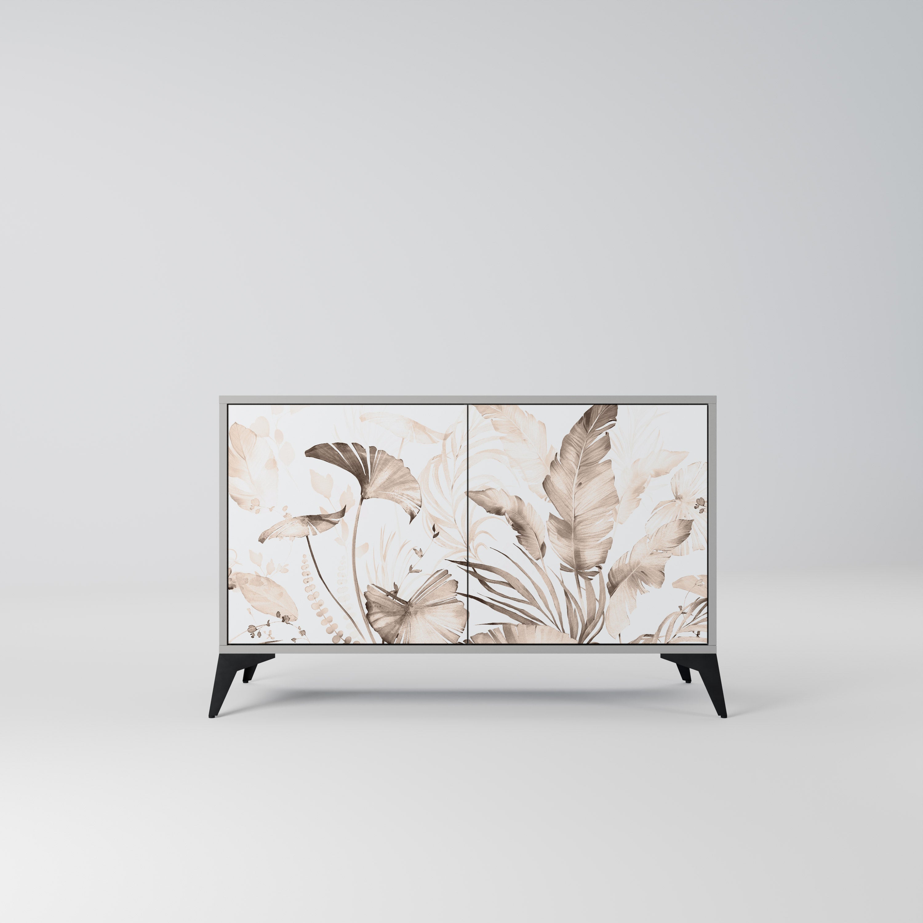 WILD TENDERNESS Sideboard mit 2 Türen in Grau