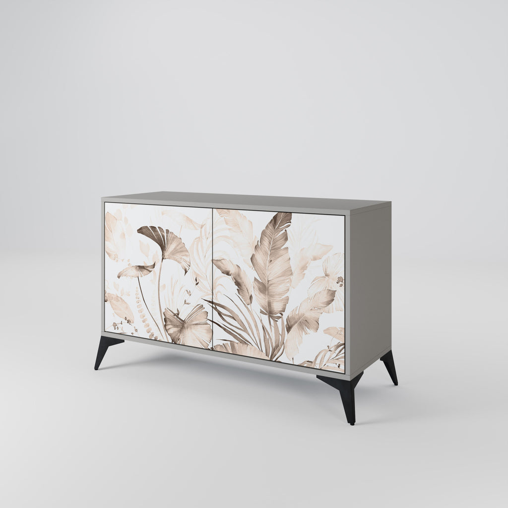 WILD TENDERNESS Sideboard mit 2 Türen in Grau