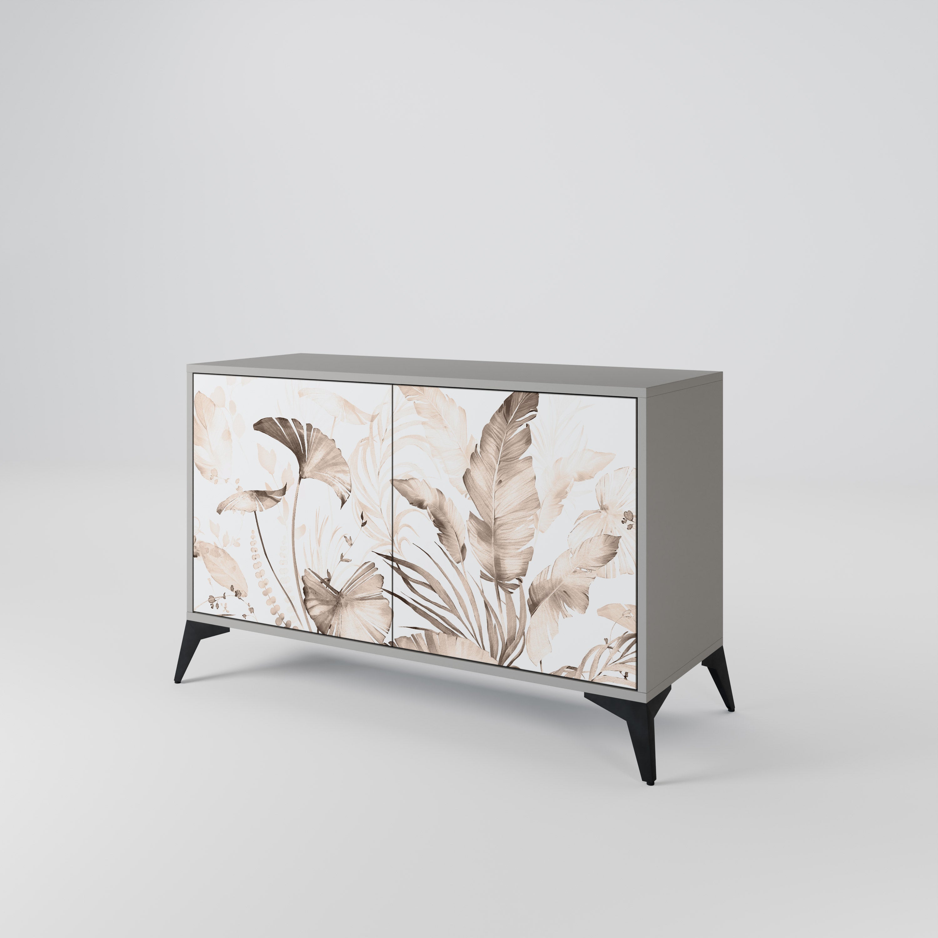 WILD TENDERNESS Sideboard mit 2 Türen in Grau