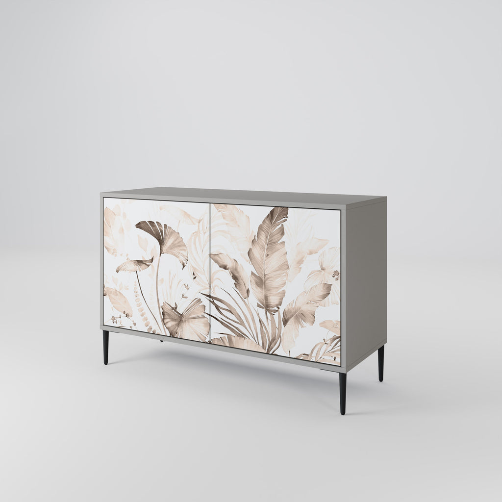 WILD TENDERNESS Sideboard mit 2 Türen in Grau