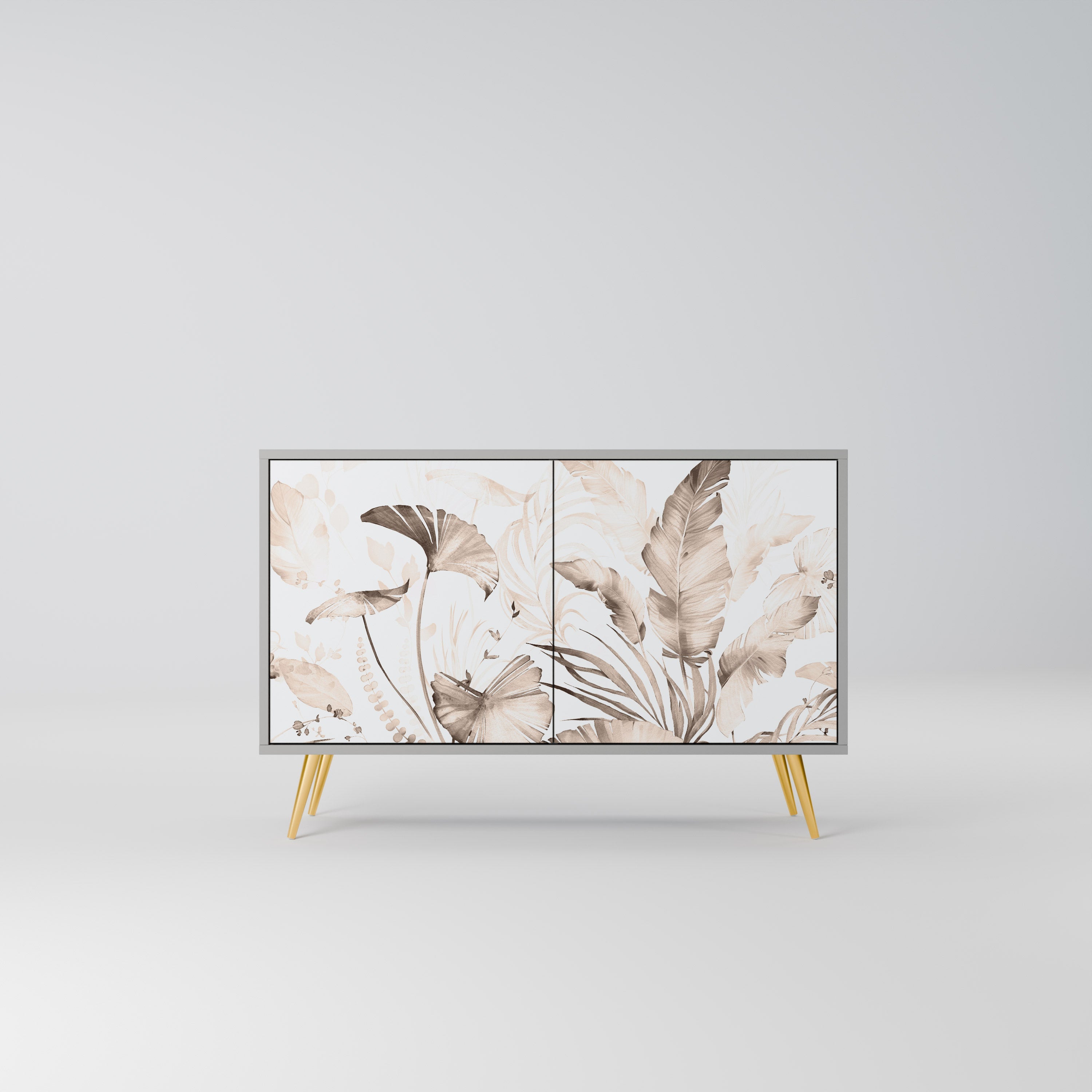 WILD TENDERNESS Sideboard mit 2 Türen in Grau