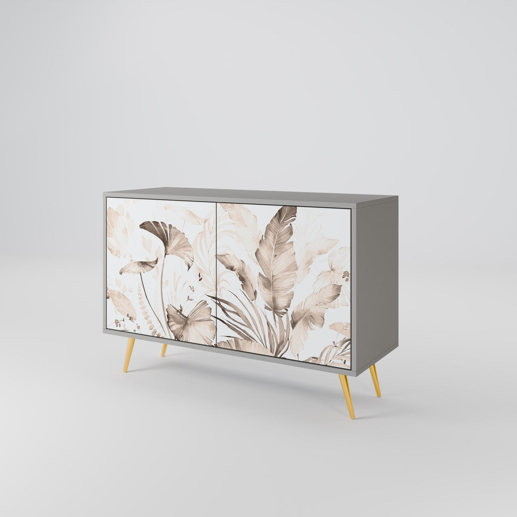 WILD TENDERNESS Sideboard mit 2 Türen in Grau