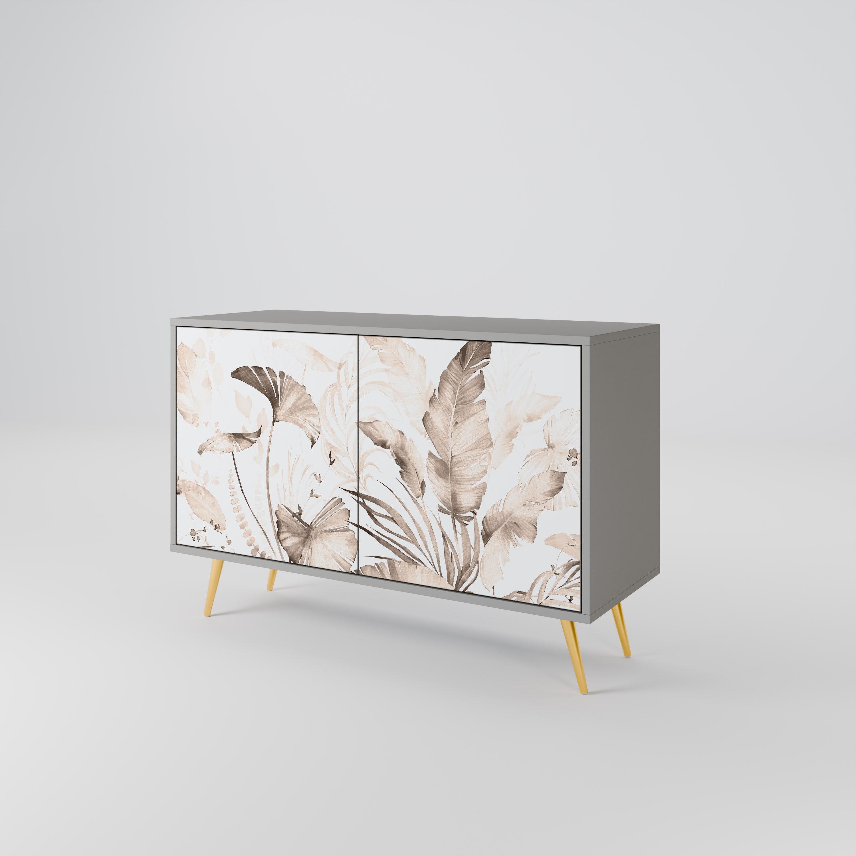 WILD TENDERNESS Sideboard mit 2 Türen in Grau