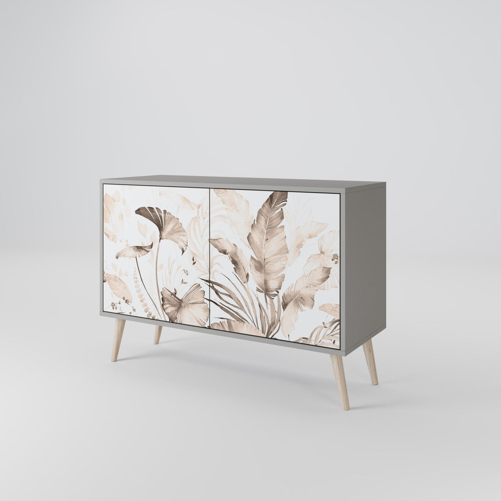 WILD TENDERNESS Sideboard mit 2 Türen in Grau