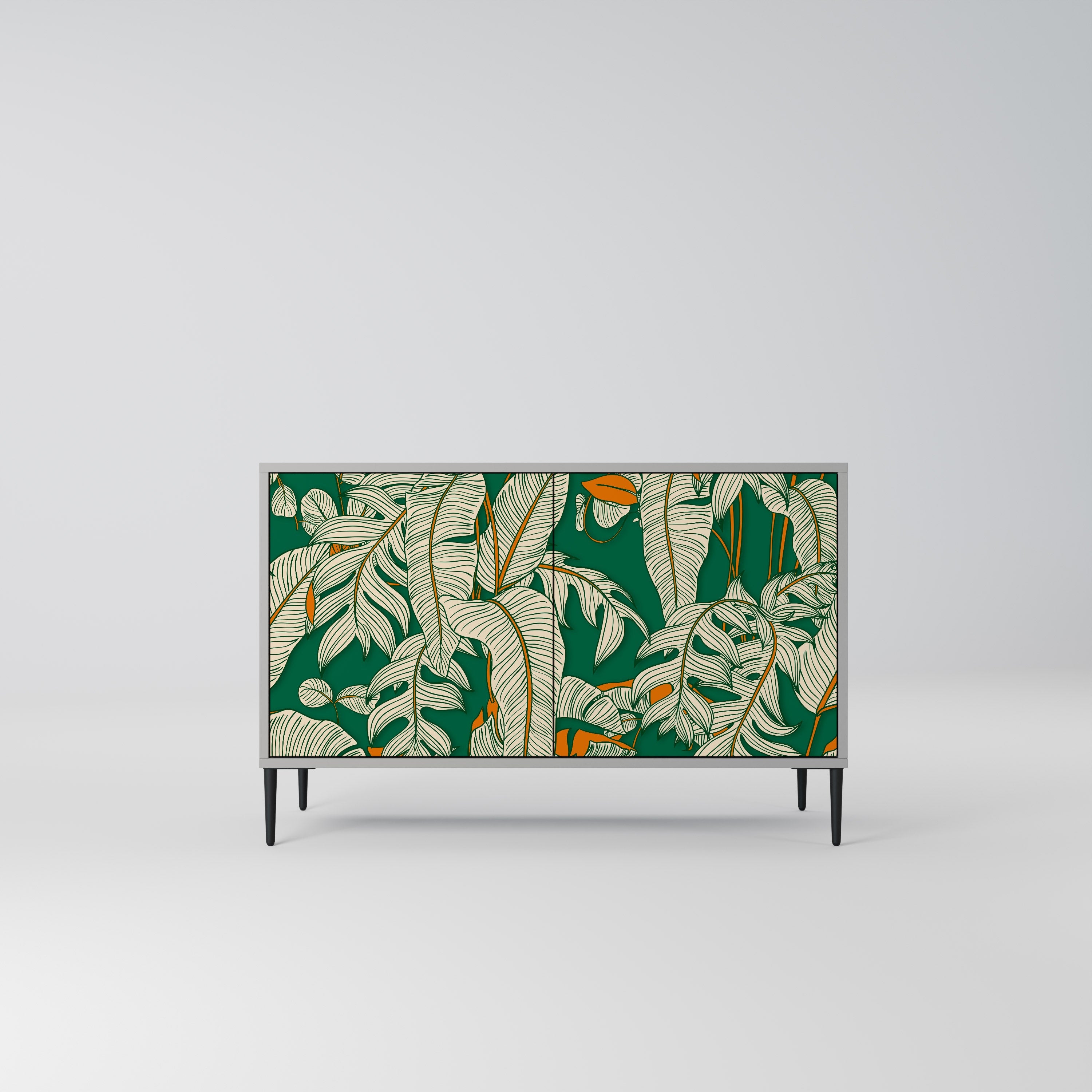 VERDANT PLEASURES Sideboard mit 2 Türen in Grau
