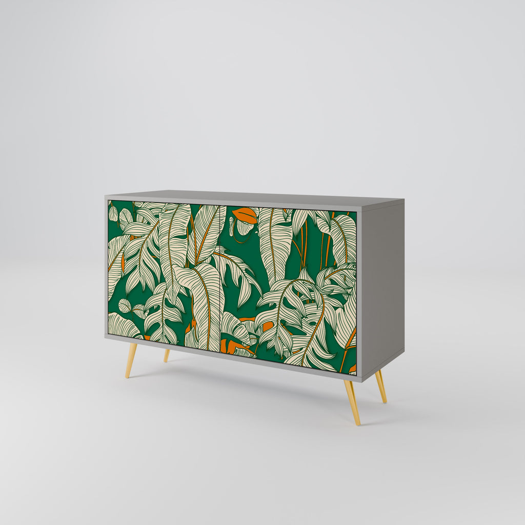 VERDANT PLEASURES Sideboard mit 2 Türen in Grau