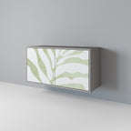 BOTANICAL SPARK Sideboard mit 2 Türen in Grau