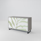 BOTANICAL SPARK Sideboard mit 2 Türen in Grau