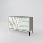 BOTANICAL SPARK Sideboard mit 2 Türen in Grau