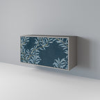 BLUE LEAVES Sideboard mit 2 Türen in Grau