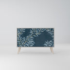 BLUE LEAVES Sideboard mit 2 Türen in Grau
