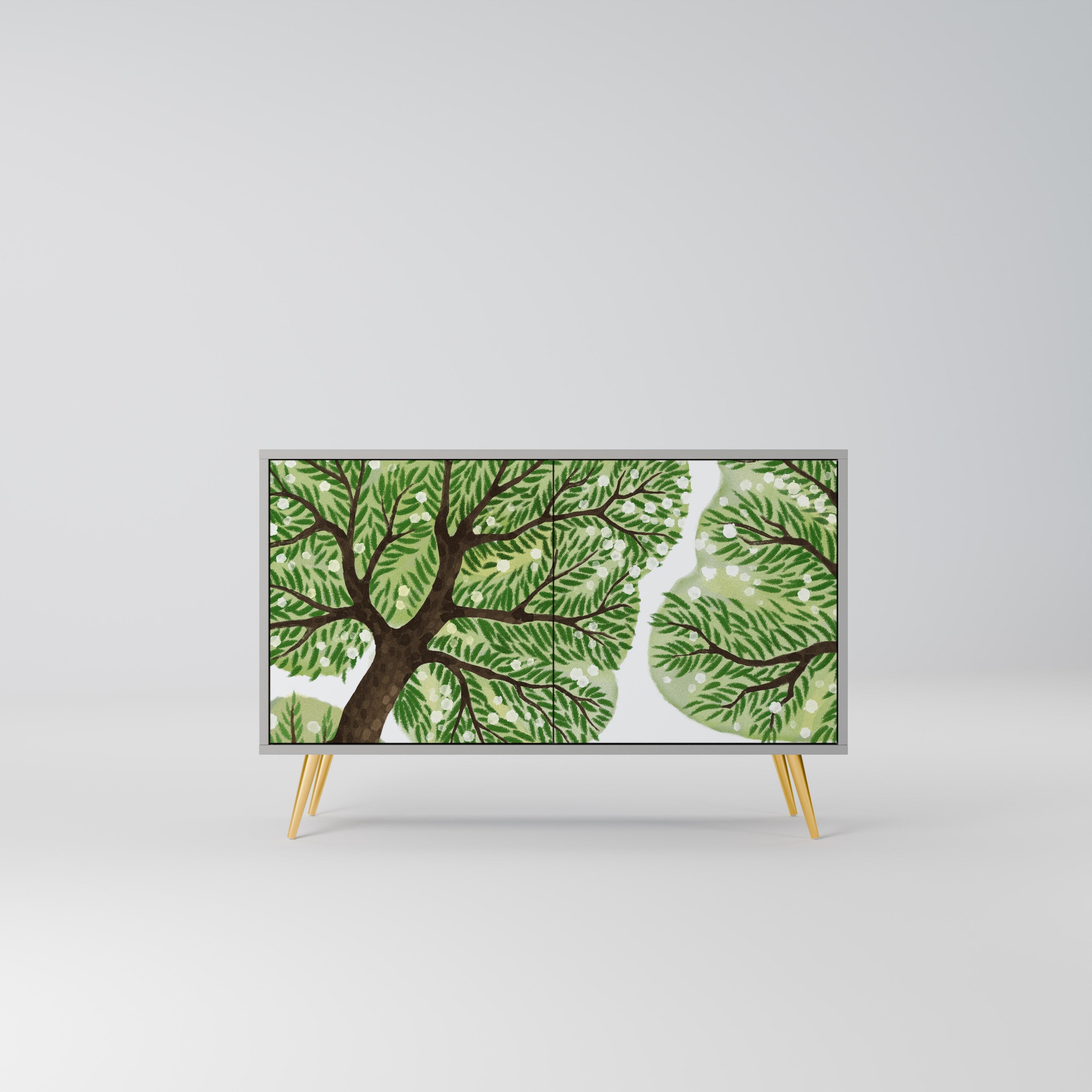 WILDERNESS DASH Sideboard mit 2 Türen in Grau