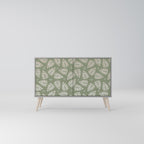 LEAVES ON GREEN Sideboard mit 2 Türen in Grau
