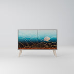 LUNAR SECRETS Sideboard mit 2 Türen in Grau