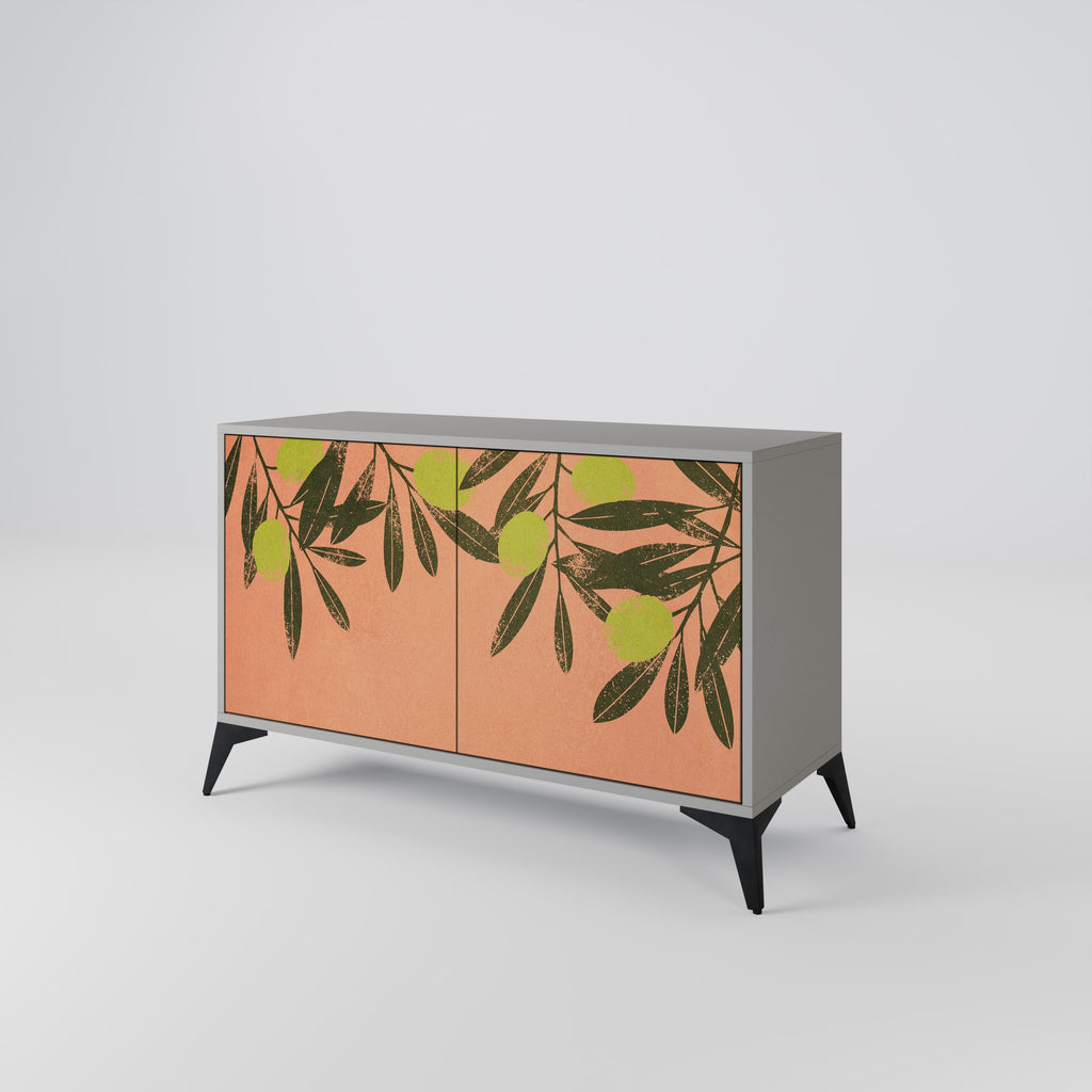 JUICY OLIVES Sideboard mit 2 Türen in Grau