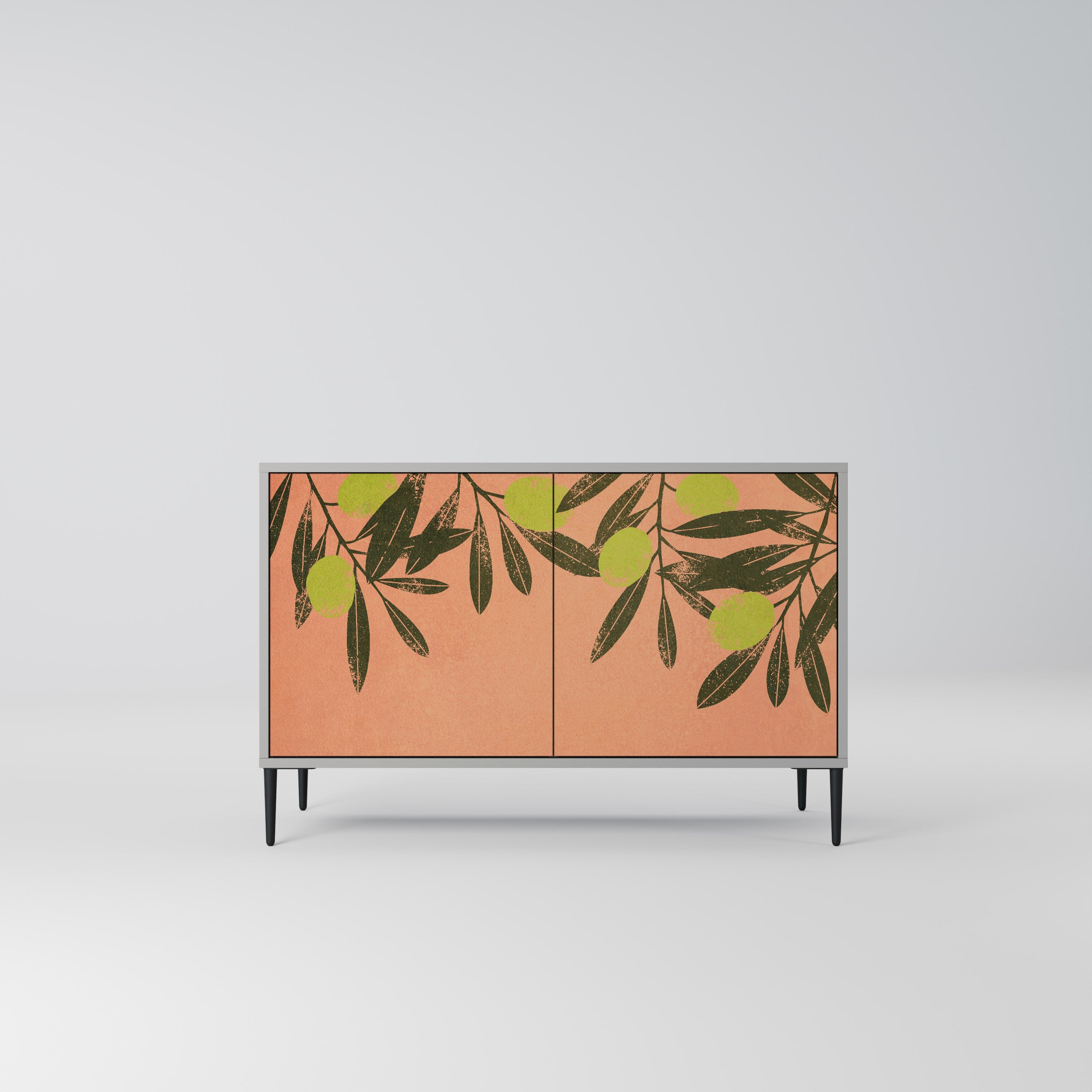 JUICY OLIVES Sideboard mit 2 Türen in Grau