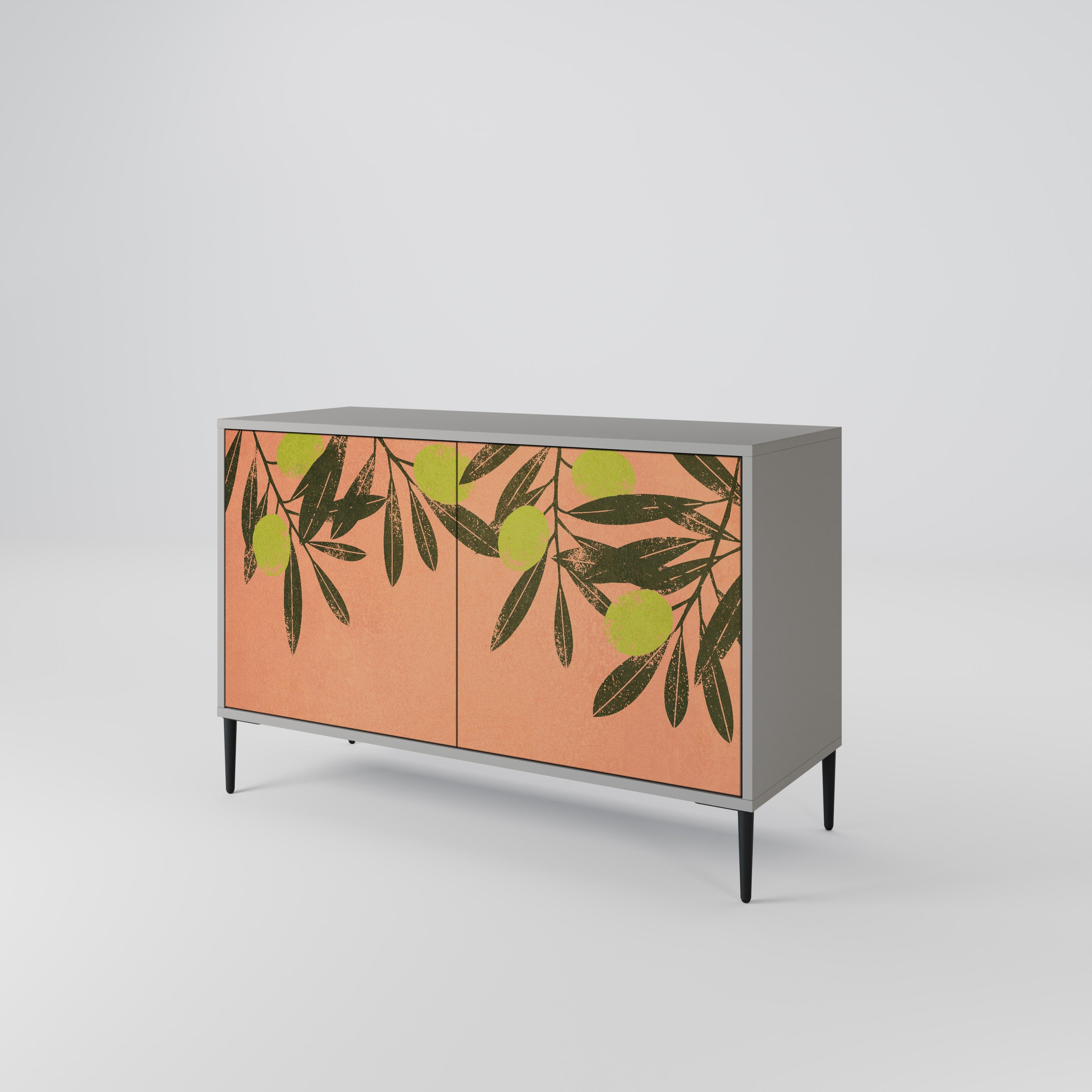 JUICY OLIVES Sideboard mit 2 Türen in Grau
