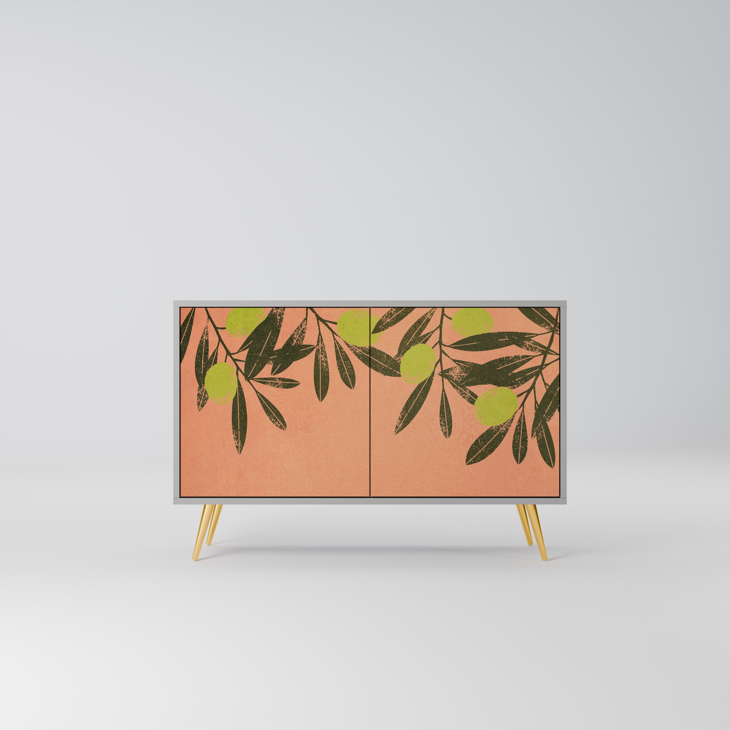 JUICY OLIVES Sideboard mit 2 Türen in Grau