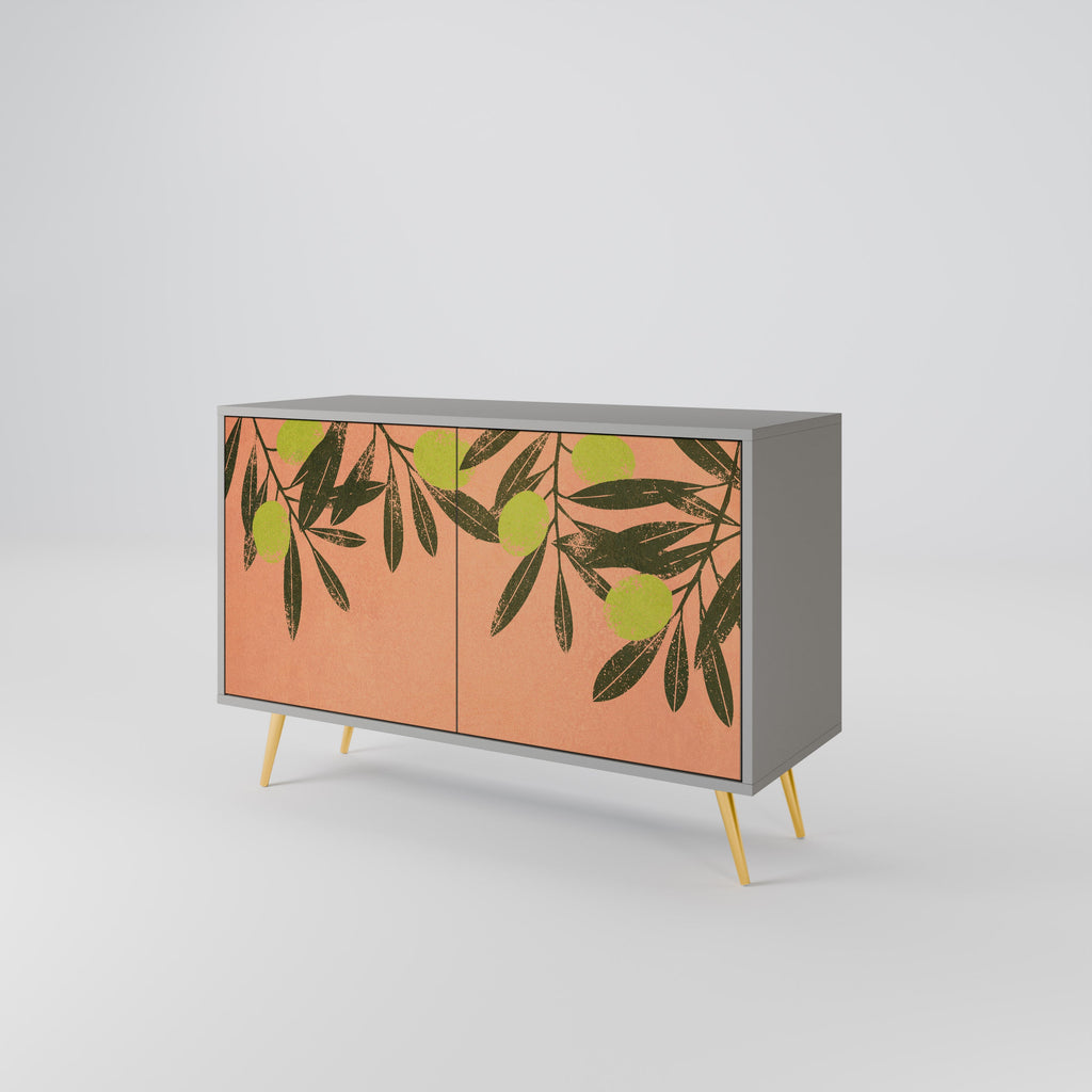 JUICY OLIVES Sideboard mit 2 Türen in Grau