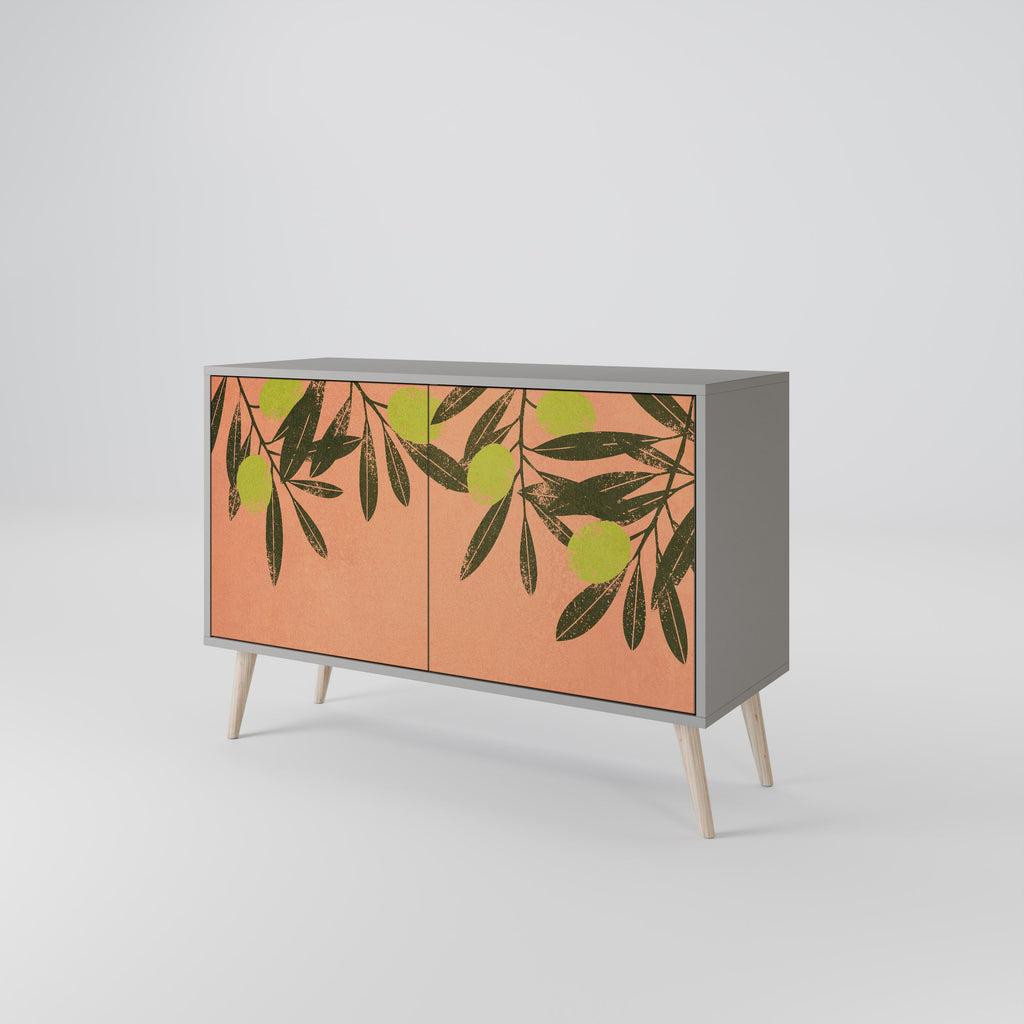 JUICY OLIVES Sideboard mit 2 Türen in Grau