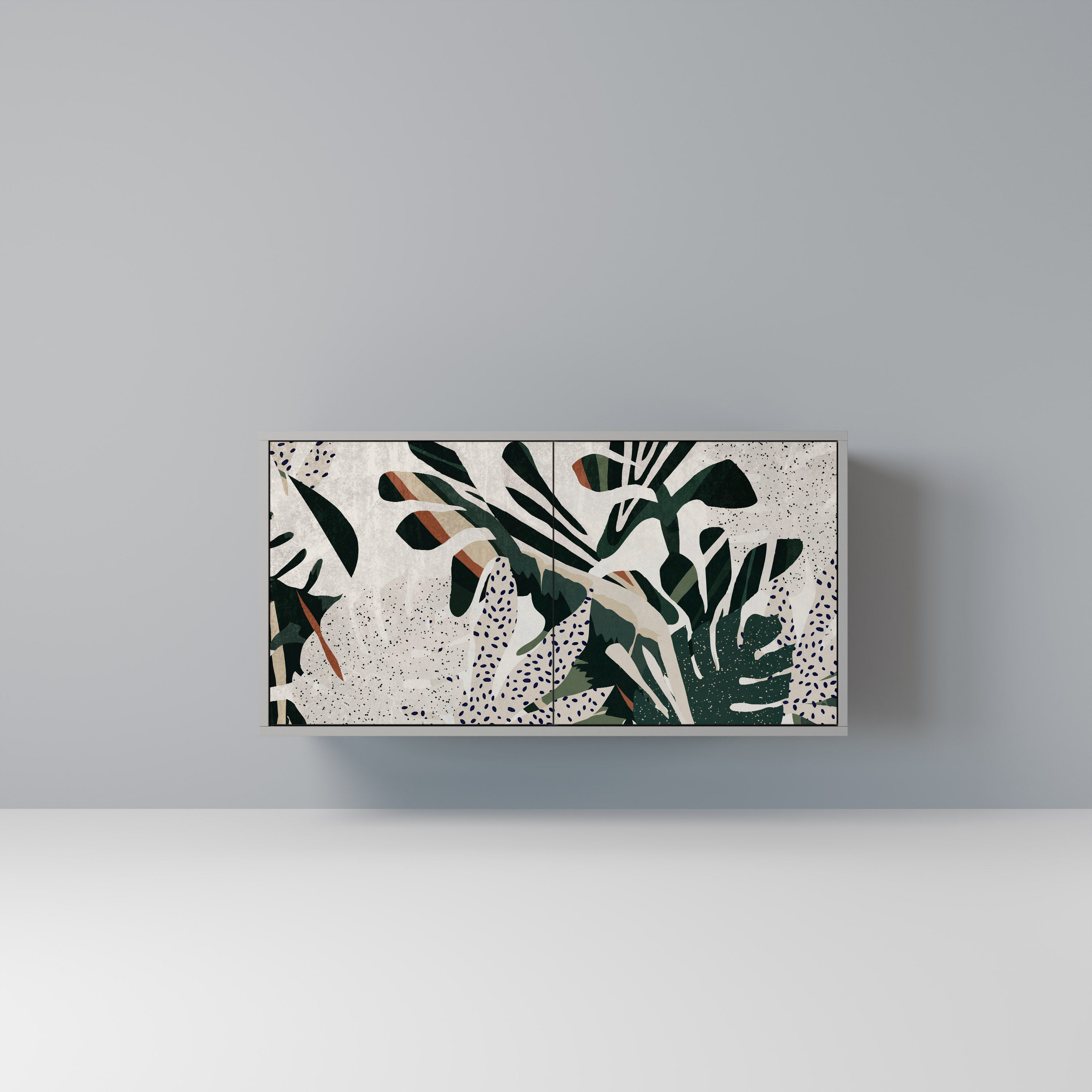 VERDURE FORMATION Sideboard mit 2 Türen in Grau