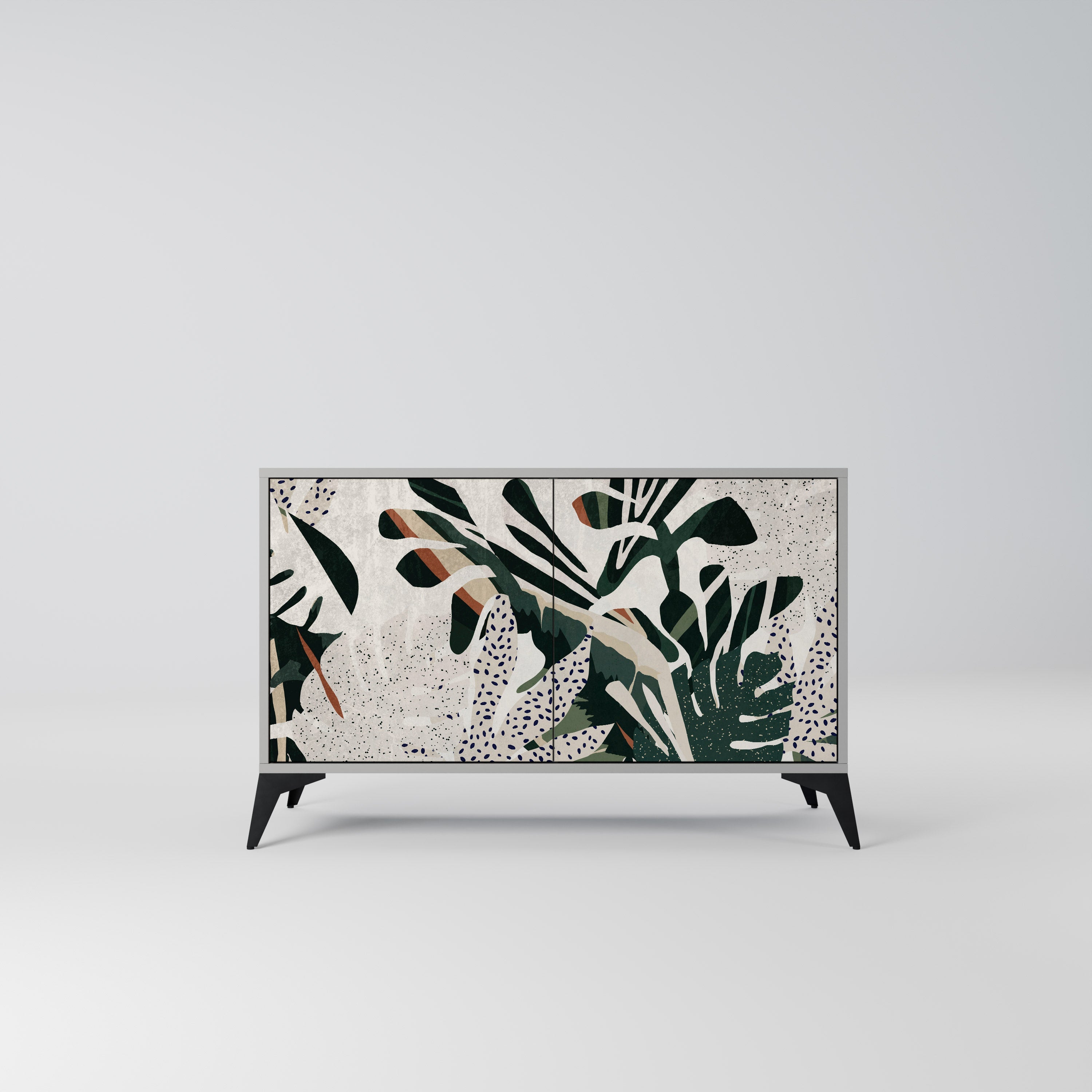 VERDURE FORMATION Sideboard mit 2 Türen in Grau