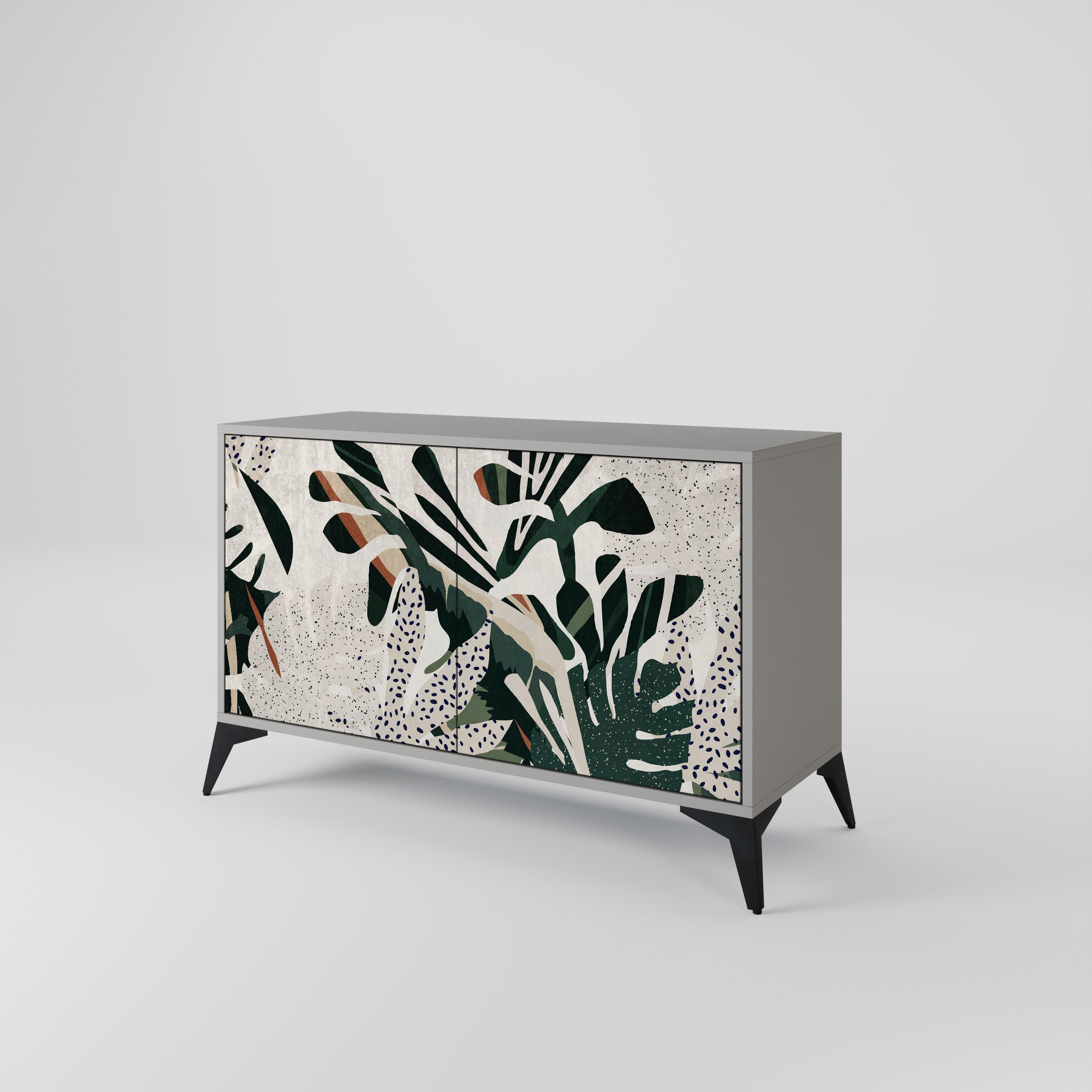 VERDURE FORMATION Sideboard mit 2 Türen in Grau