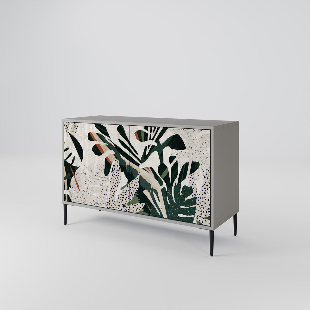 VERDURE FORMATION Sideboard mit 2 Türen in Grau