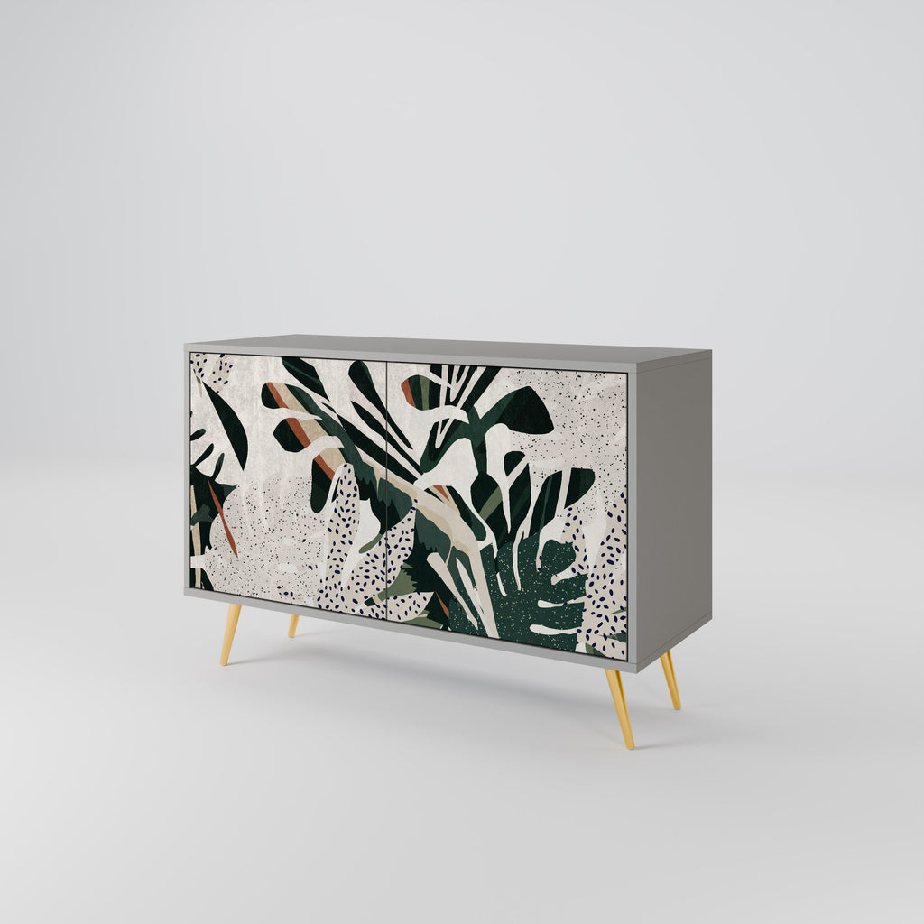 VERDURE FORMATION Sideboard mit 2 Türen in Grau