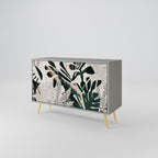 VERDURE FORMATION Sideboard mit 2 Türen in Grau